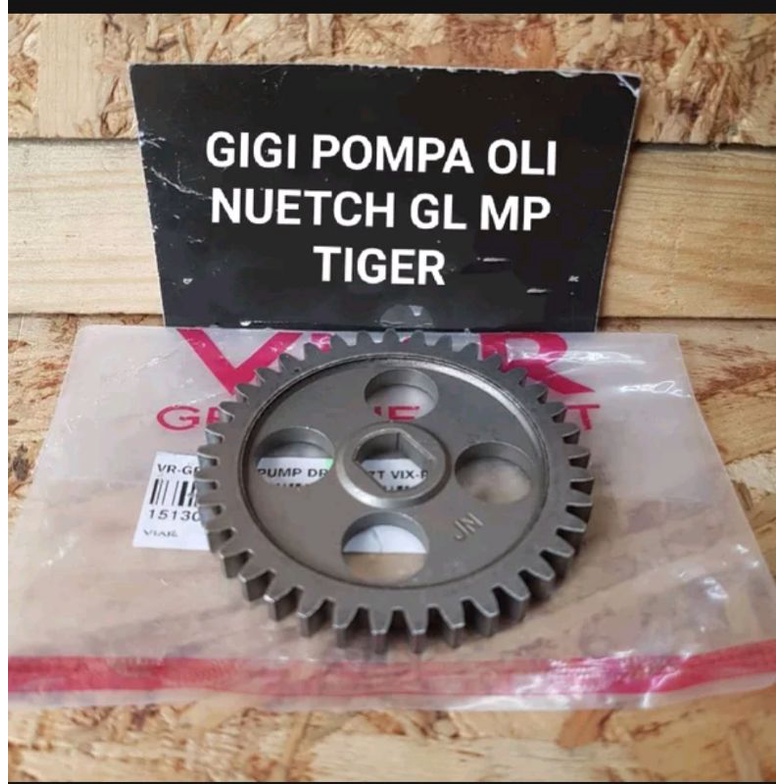 gigi pompa oli gigi rotor oli neutech cb gl megapro tiger JN original import