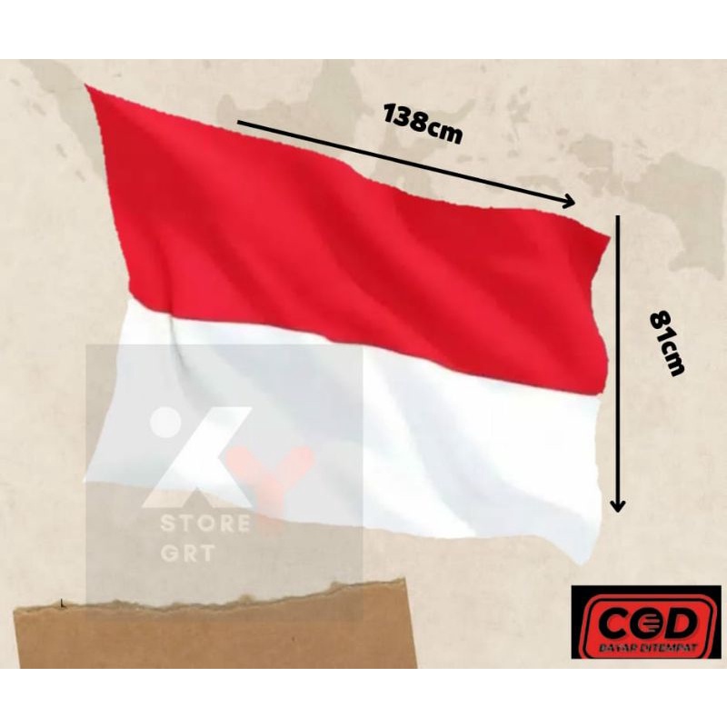 Jual Bendera Merah Putih Ukuran Besar Shopee Indonesia