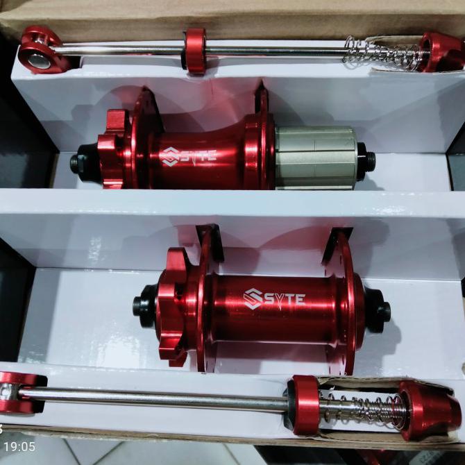 hub freehub SYTE bearing 32H suara TAWON seri produk ST-D451 sesuai fo - Merah .