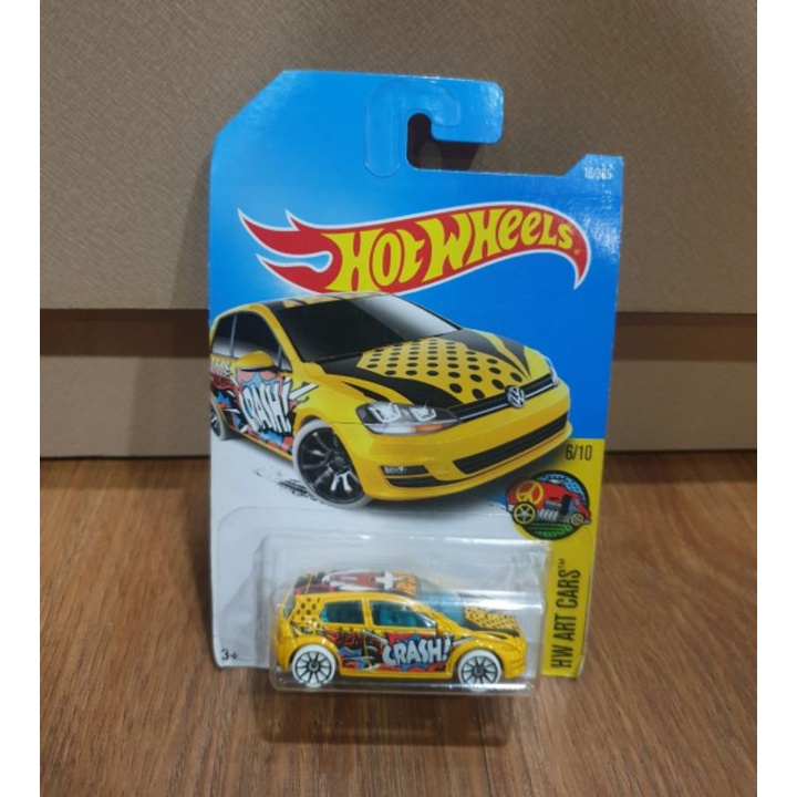 Hot Wheels Volkswagen Golf MK7 Yellow Original Asli 100%