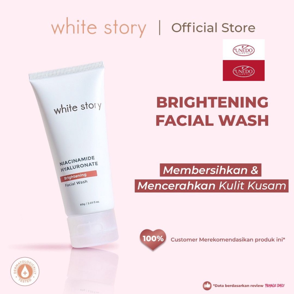 White Story Brightening Facial Wash