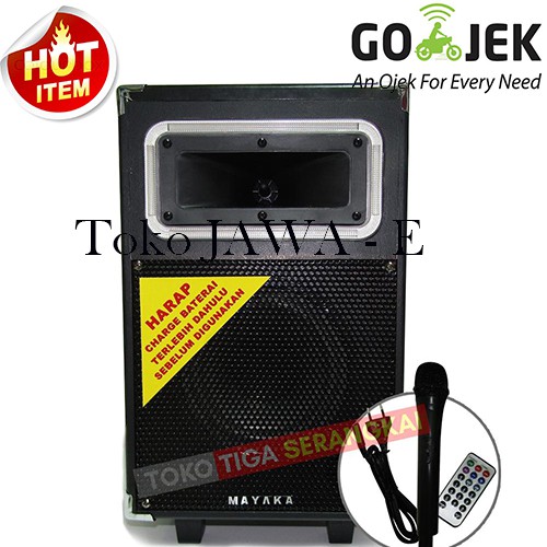 MAYAKA SPKT-002-AB Speaker Portable Werles/Ampli Meeting