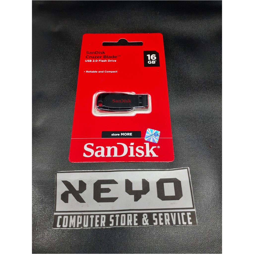 Flashdisk Sandisk Cruzer Blade 16GB 16 GB