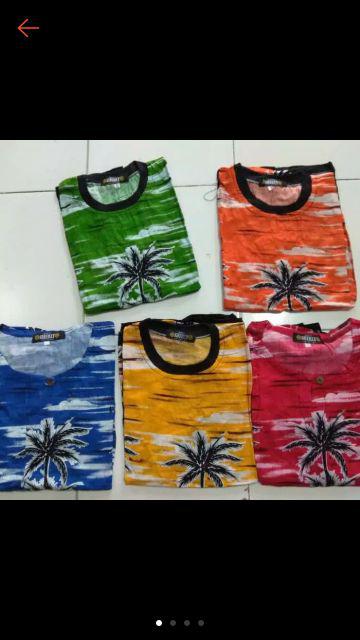 Sovenir Bali Baju Santai Anak  Setelan Batik Sherly Khas Bali Size Xl