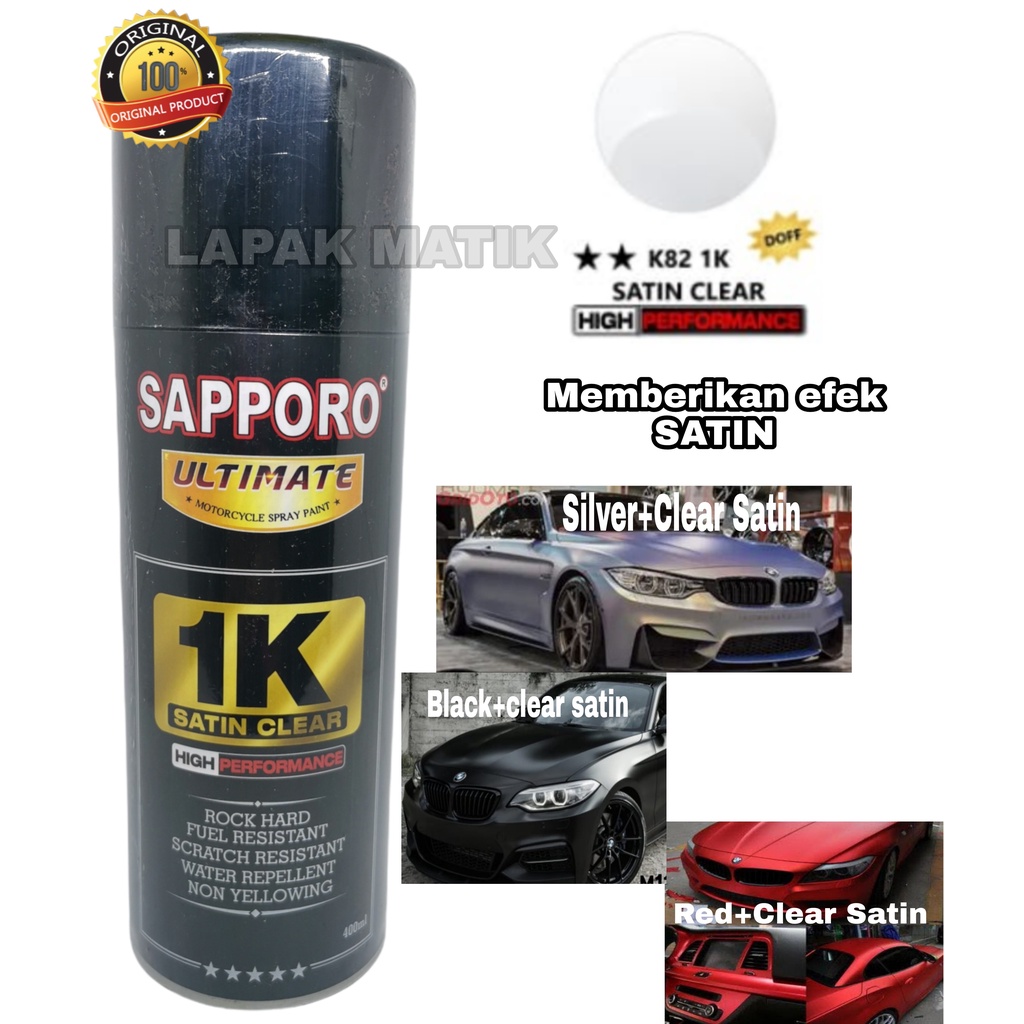 Pilok Sapporo Ultimate SATIN CLEAR K82 1K