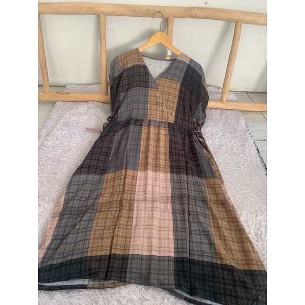 Daster rayon twill kimono pendek