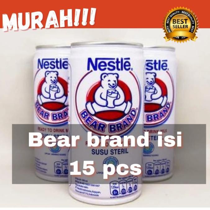 

[COD] Susu beruang bear brand189ml 15 pcs [COD]