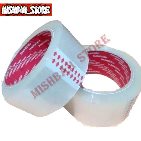 

Lakban Bening Harga 6 Pcs 1 Roll Lakban Handeru 2Inch 45mm x 100 yard