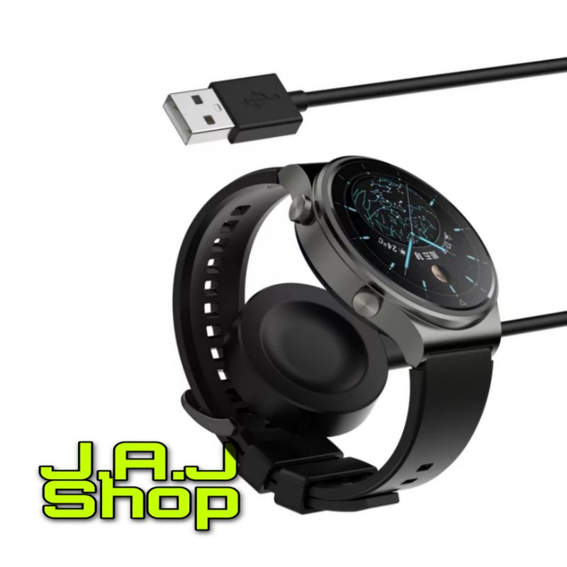 CASAN CAS CHARGER CHARGERAN KABEL CABLE DOCK TIPE C USB HUAWEI WATCH GT 2 GT2 PRO 46MM CHARGER JAM T