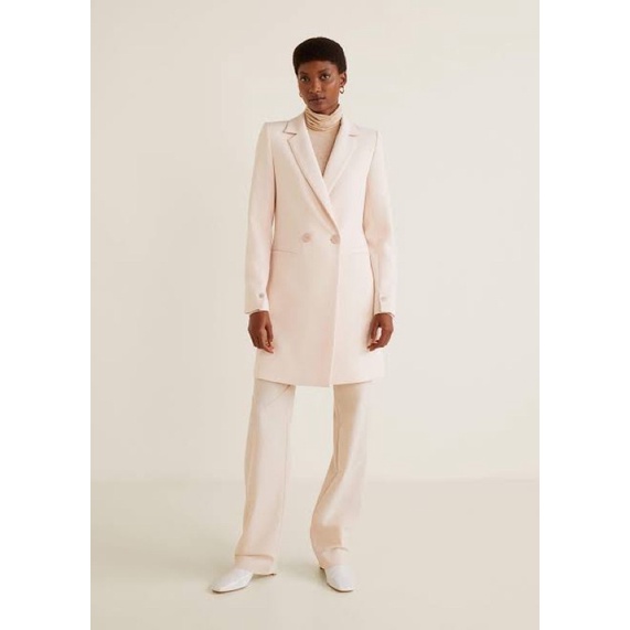 Mango double breasted coat