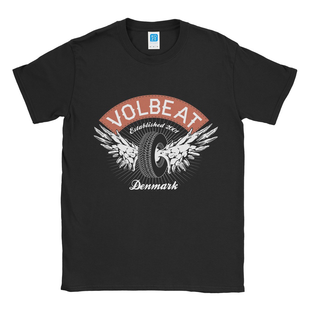 Baju Kaos Band Volbeat Denmark