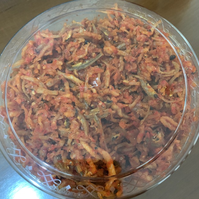 

Ikan teri medan balado toples 1/2 KG [Asli 100% Ikan Teri Medan]