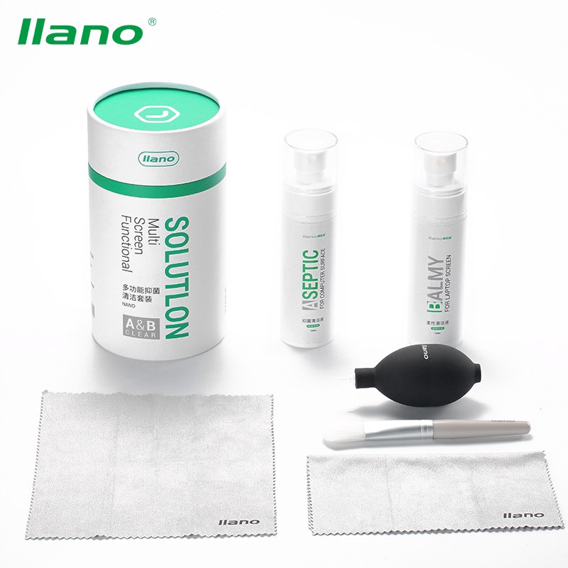 Llano 6pcs/set Alat Pembersih Layar Laptop/Keyboard/Lensa
