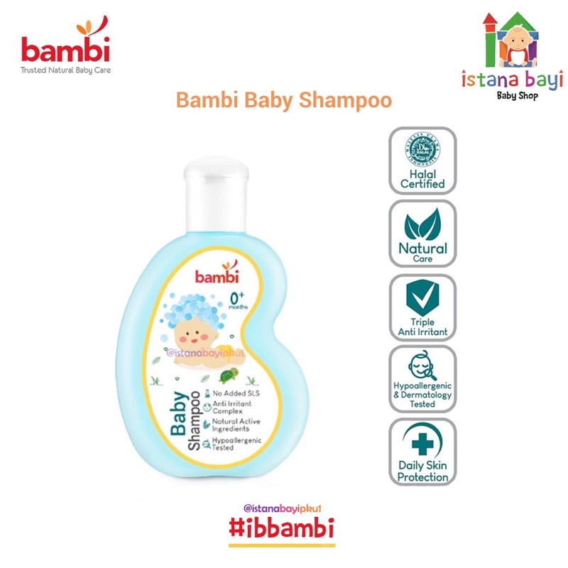 Bambi Shampoo 100 ml - Shampoo bayi