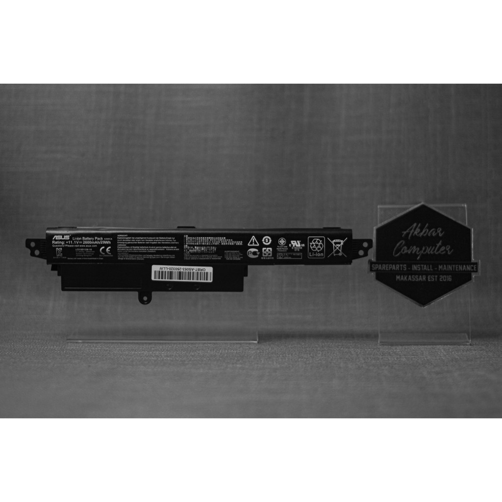 Battery Notebook Asus ORIGINAL X200 X200M X200CA Garansi 5 Bulan
