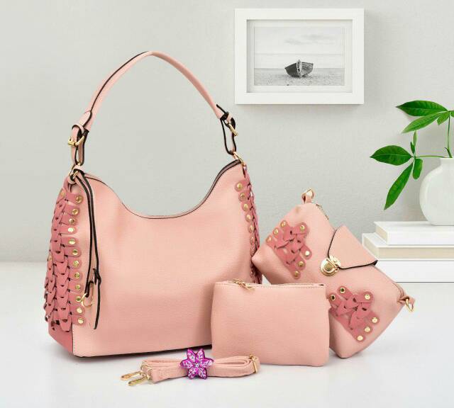 SALE Tas import fashion Hobo 6027 (3in1) SET wanita batam TFS