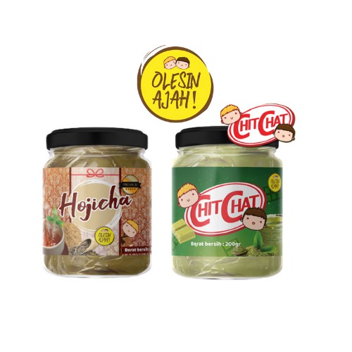 

Promo OlesinAjah Selai Hojicha 200Gr + Chit Chat 200Gr