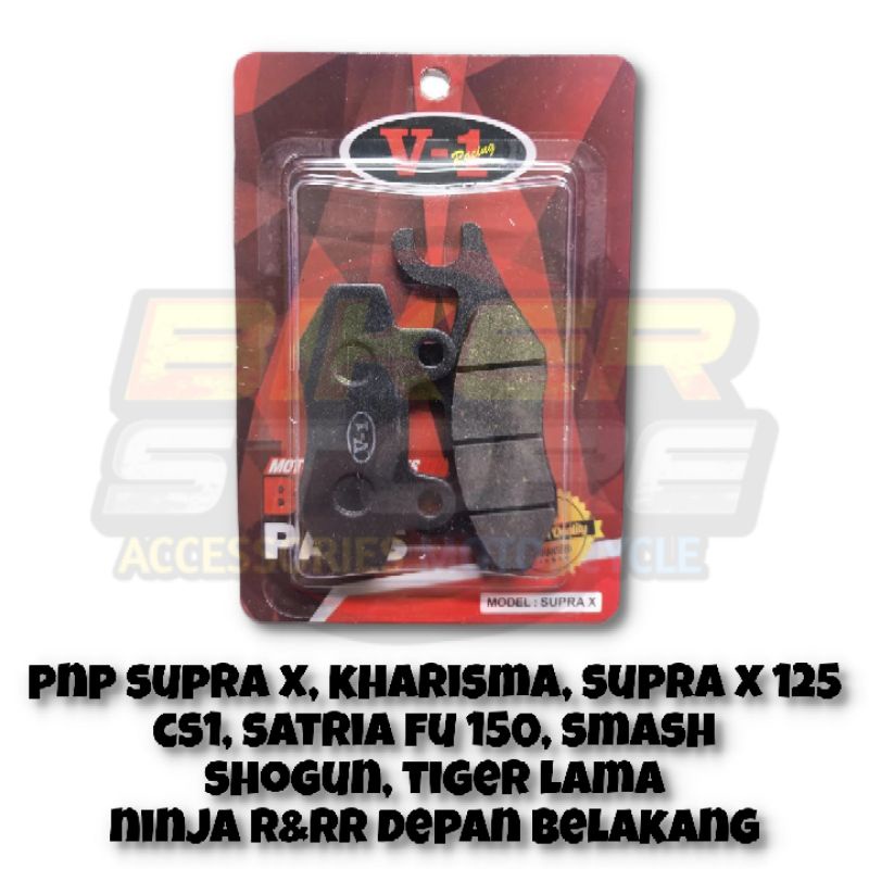 DISCPAD KAMPAS REM DEPAN SUPRA X KARISMA SUPRAX125 CS1 SATRIA FU ARV