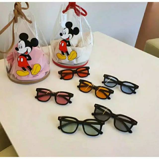 kacamata fashion small candy color sunglasses pria wanita