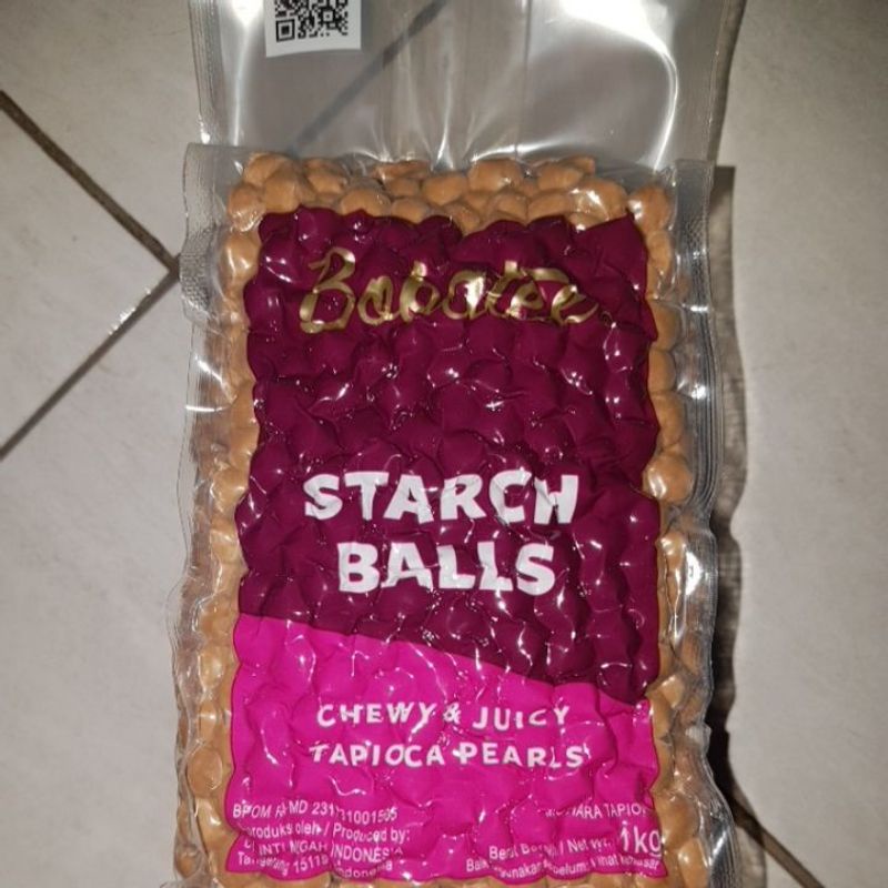 

Bobatee Starch Balls (chewy & juicy tapioca pearl)