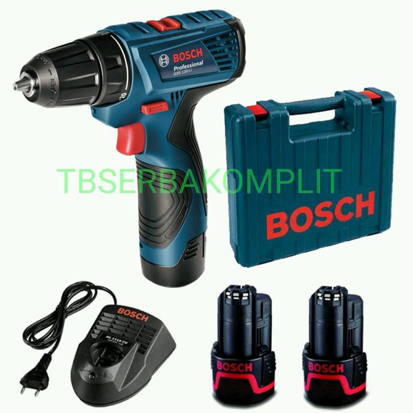 Bosch GSR 120-Li Driver Cordless Drill Obeng Bor Portable Batere Tanpa Kabel GSR120LI Garansi Resmi