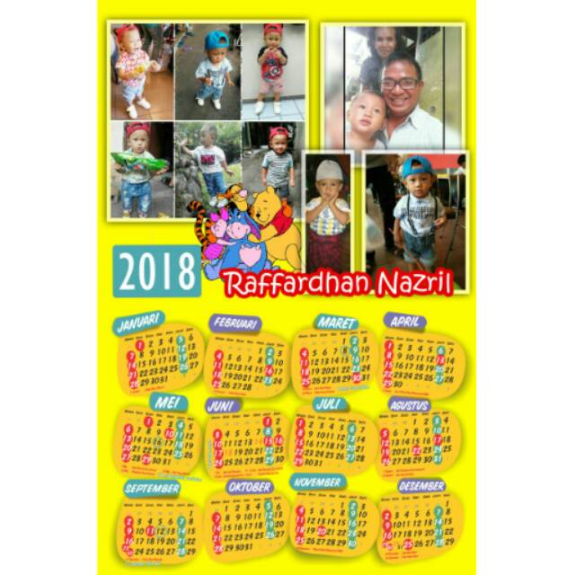 

Kalender foto 1lembar