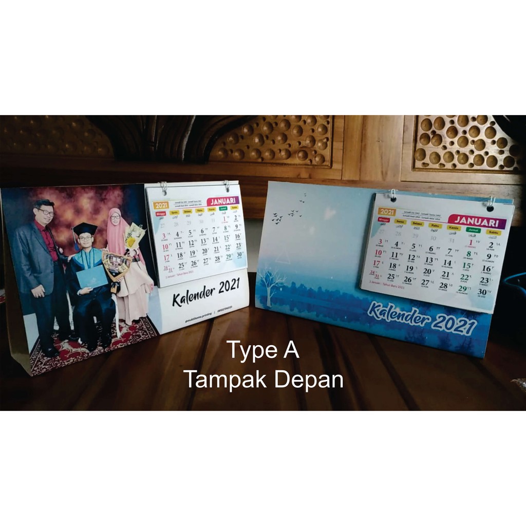 

Custom Kalender Meja A5 | Kalender Meja/Kalender Duduk Spiral