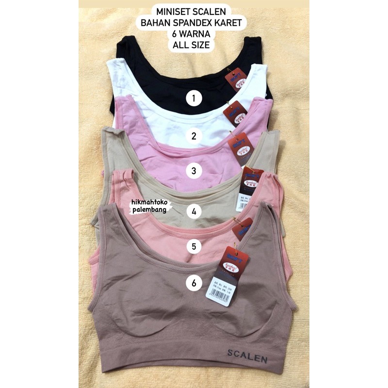 Scalen Miniset Seamless Rajut Premium