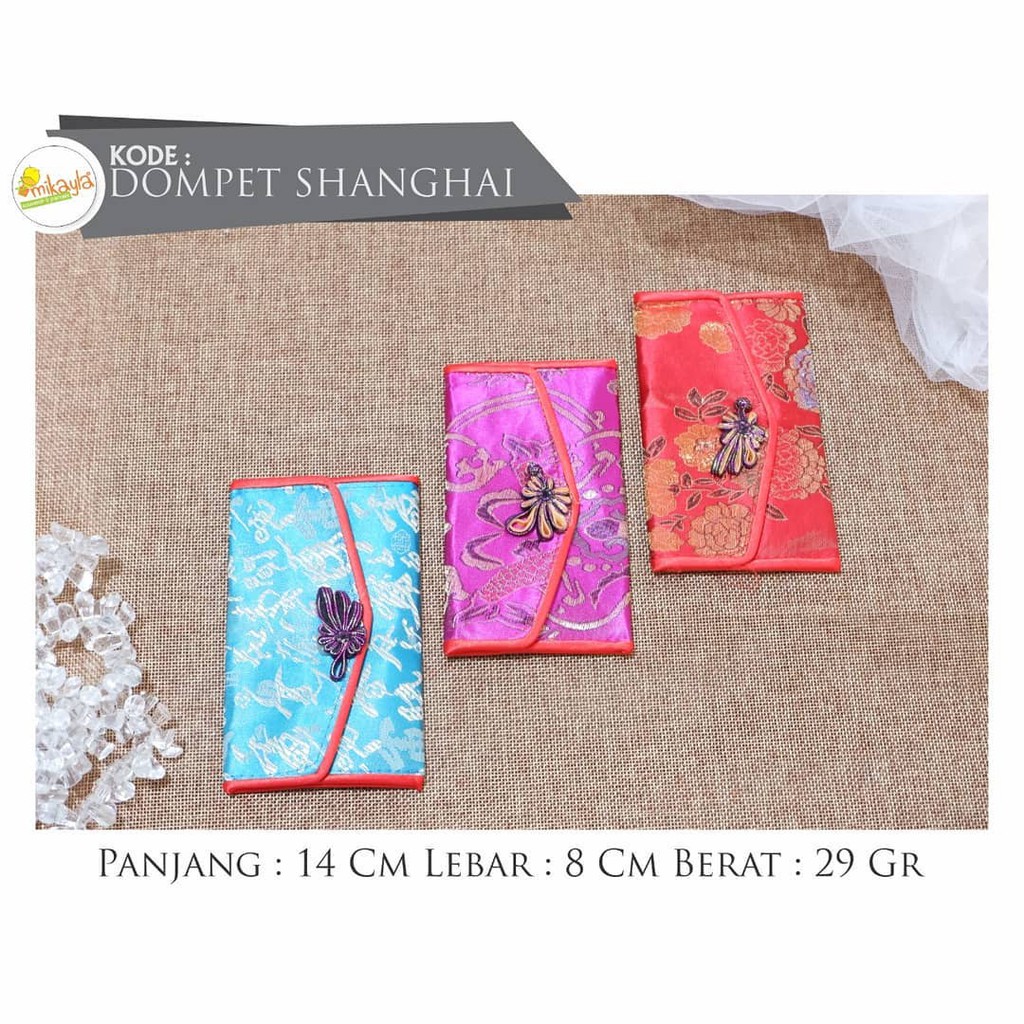 SOUVENIR DOMPET/ DOMPET SANGHAI/SOUVENIR PERNIKAHAN/SOUVENIR PERNIKAHAN/ SOUVENIR MURAH