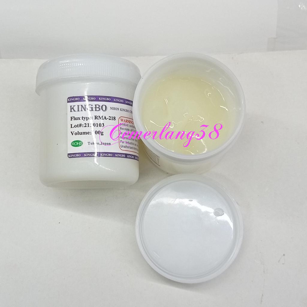 FLUX SOLDER KINGBO/PASTA SOLDER KINGBO/MINYAK SOLDER RMA-218(JPN) UNGU