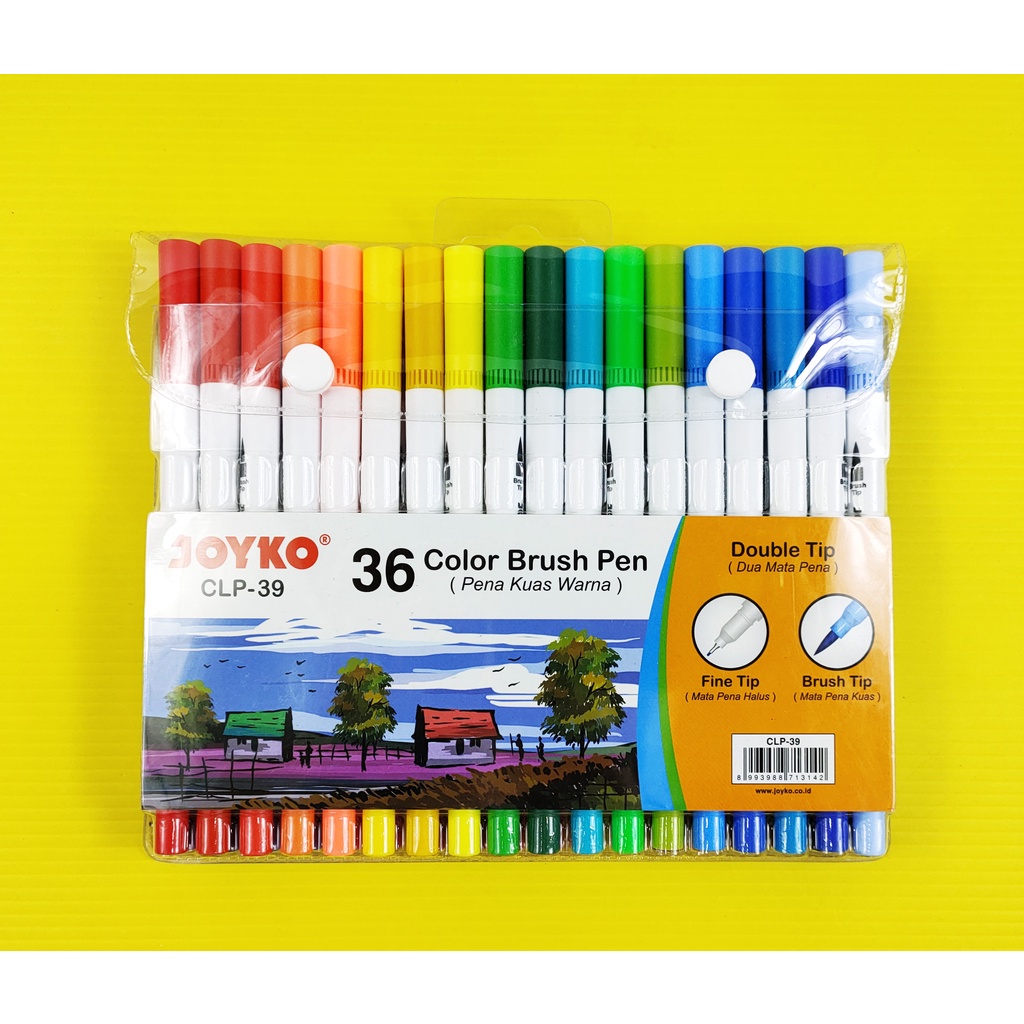 

BRUSH PEN WARNA / COLOR JOYKO CLP - 39 36 WARNA