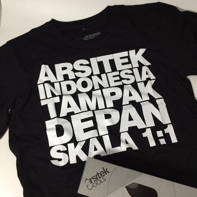 Jual Arsitektools Official | Skala 1:1 | T-Shirt Arsitek | Kaos Arsitek ...