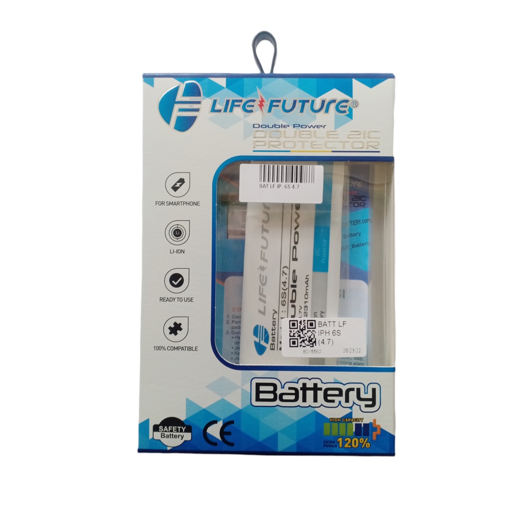 Baterai Life Future Iphone 6S - Batre HP Iphone 6S Battery Apple Iphone 6S