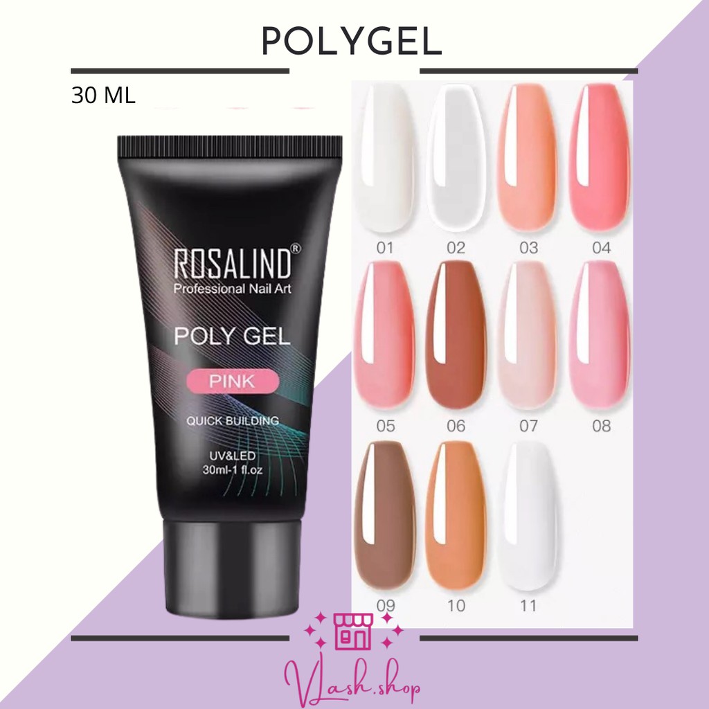 ROSALIND POLYGEL - NAIL EXTENSION