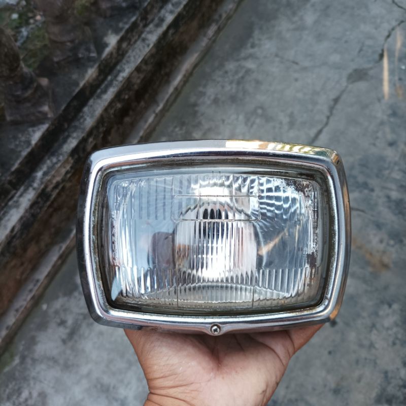 reflektor lampu depan honda win 100 tua original headlamp honda win 100 tua original lampu depan hon