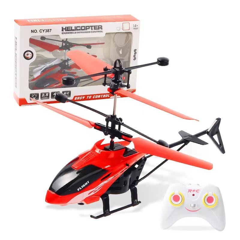 Mainan Anak RC Helikopter Terbang Sensor Tangan Remote Control