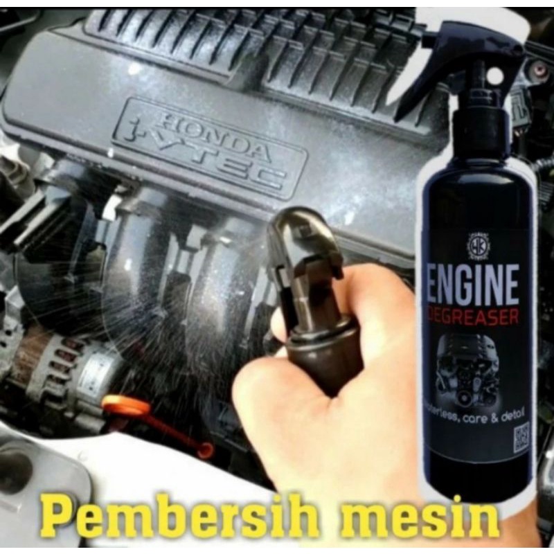 Pembersih dan pengkilap mesin mobil dan motor