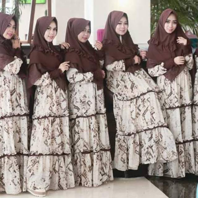 TERLARIS SET SYARI CERUTY PRINTING_butik
