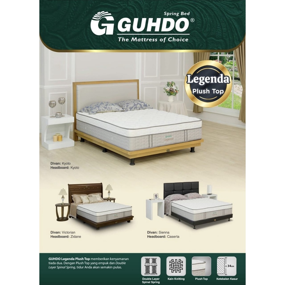 Guhdo Legenda Plushtop - Fullset Headboard Atlantic Style