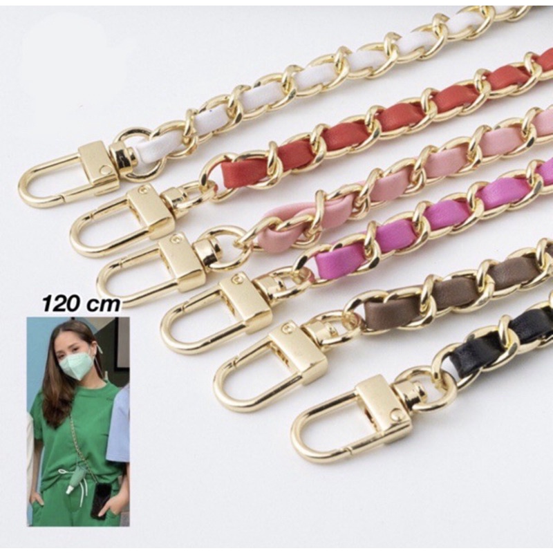 Tali Strap Chain Rantai Nagita Slavina (120cm) / Lanyard Sling / Tali Handbag / Tali Tas / Tali HP