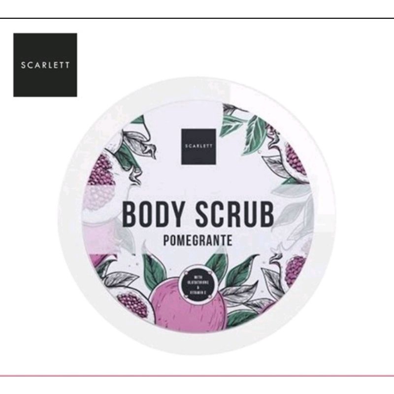 BODY SCRUB SCARLET/LULUR SCARLET