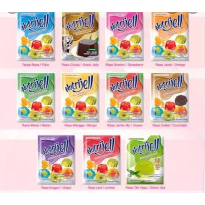 

Nutrijell kemasan eko 10gr