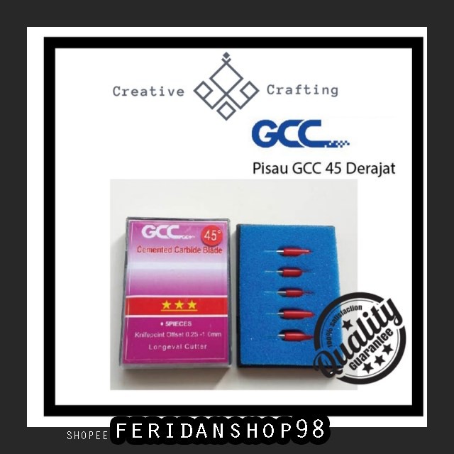 

FS1235 ART KNIFE MATA PISAU GCC ATK AR-24 45 DERAJAT 1 BOX 5PCS PISAU GCC BY FERIDANSHOP98