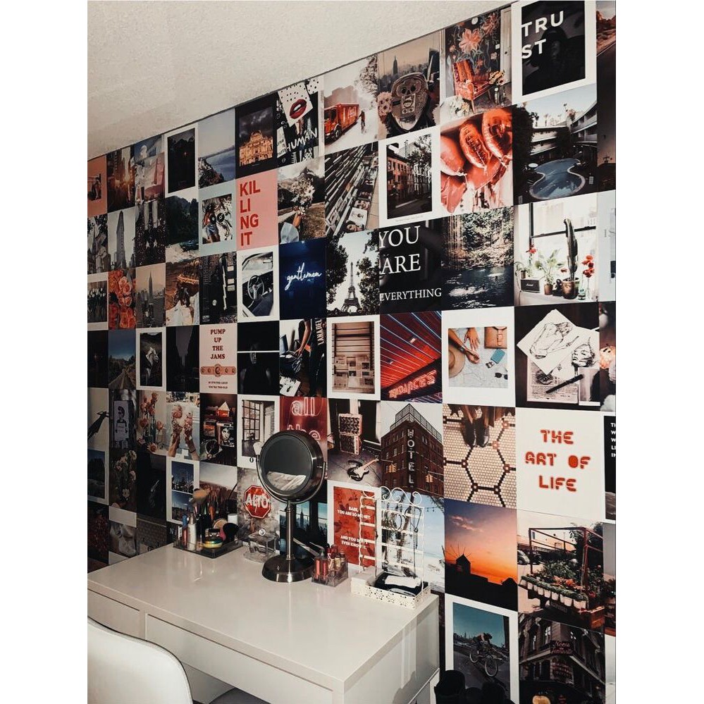 Poster Dinding Aesthetic Isi 104 Lembar | Poster Aesthetic | Poster Kamar Asthetic | Poster Vintage