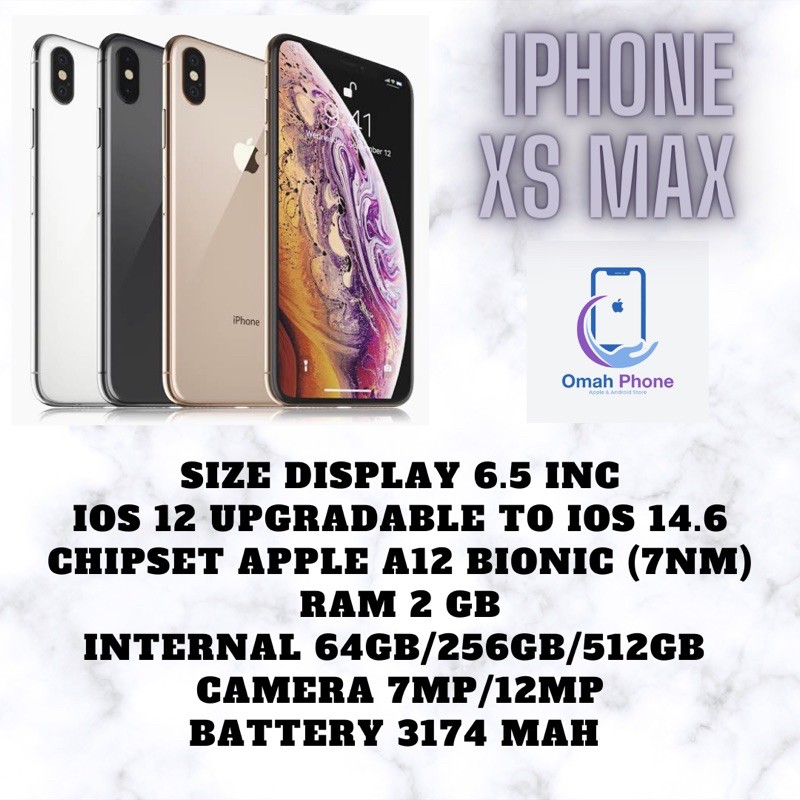 Iphone xs max 64gb