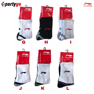  Kaos  Kaki  Badminton  LINING Li ning Bad Socks kaoskaki 