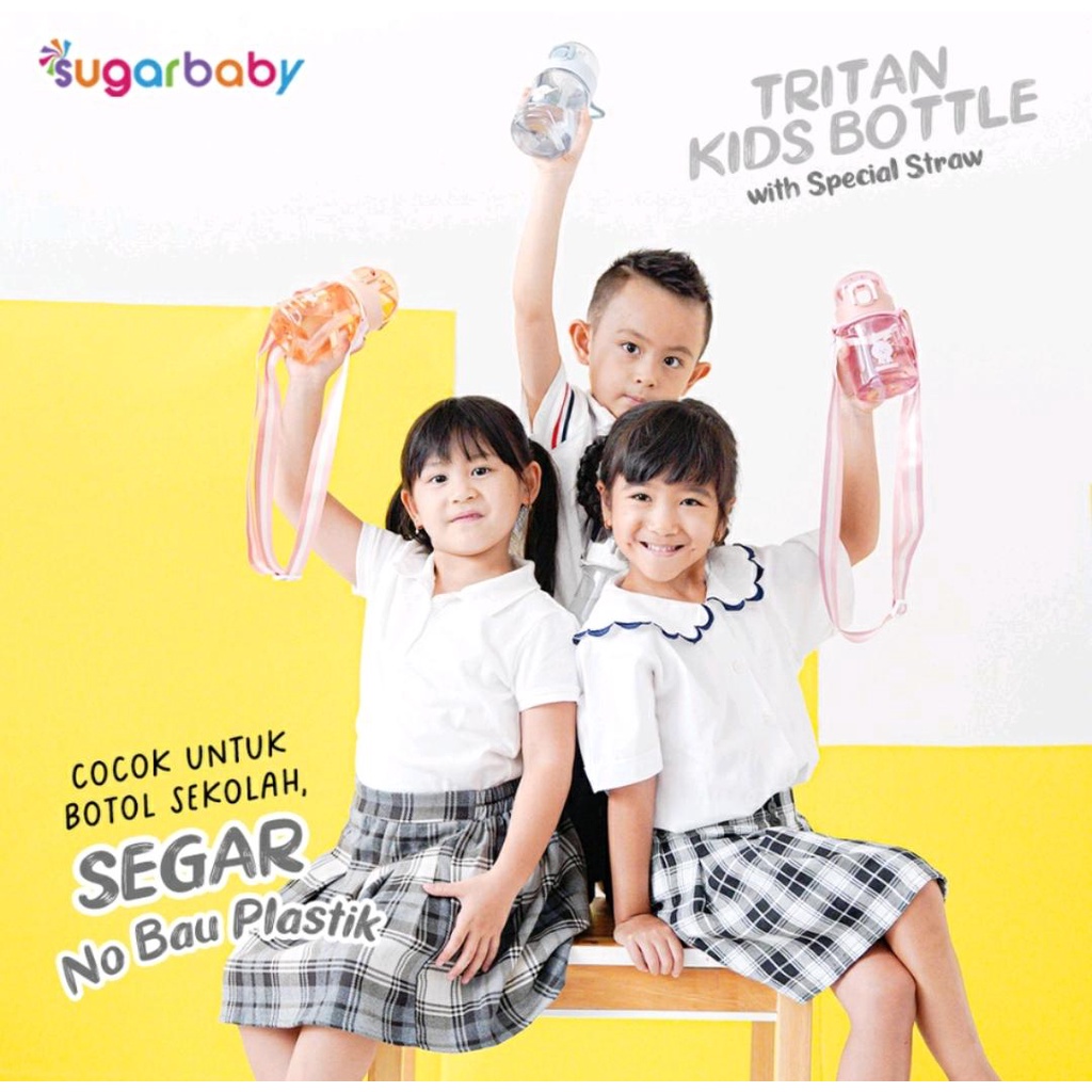 SUGAR BABY BOTOL TRITAN 400ML / BOTOL MINUM ANAK