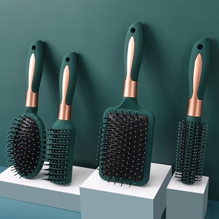 Image of HAIR COMB SISIR SET HAIR BRUSH SISIR STATIS SEMUA JENIS RAMBUT ANTI KUSUT DAN PIJAT KEPALA