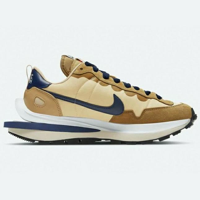 Sepatu Pria Nike Sacai Vaporwaffle Sesame Blue Void Ukhasachairil