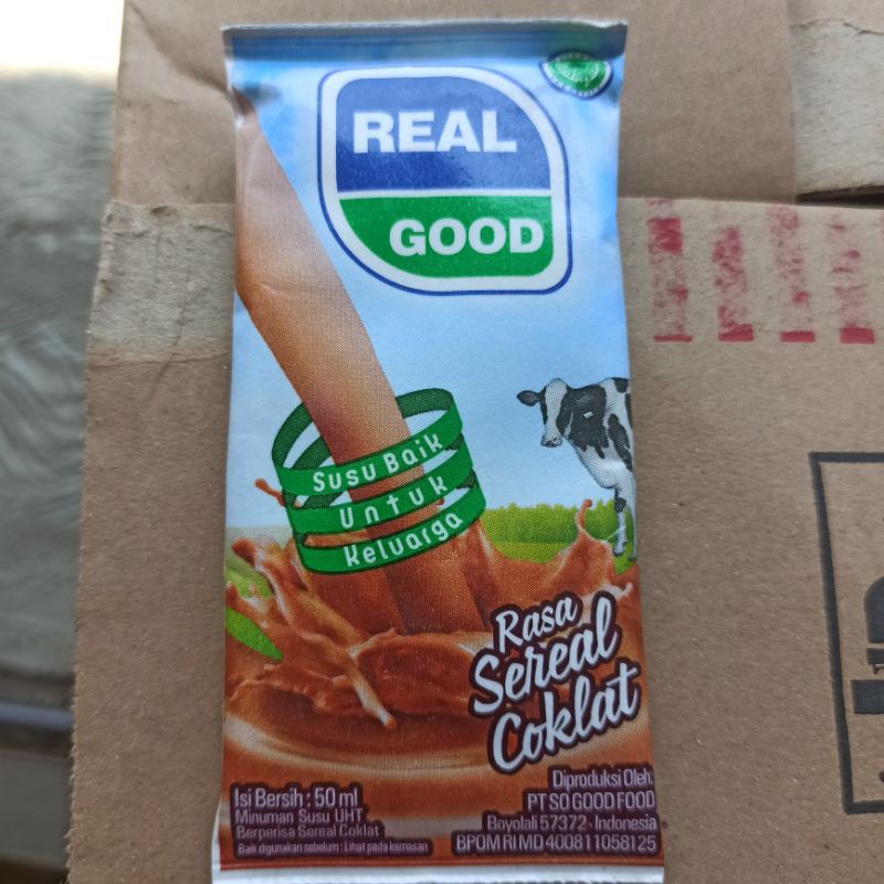 

Susu Real Good 50ml Susu Bantal Termurah Sereal Cokelat